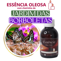 Foto do produto Essência Concentrada Jardim das Borboletas - Oleosa (Base Dietilfitalato) Para Velas - 100Gr