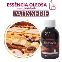 Foto do produto Essência Oleosa Para Velas Patisserie 100 g