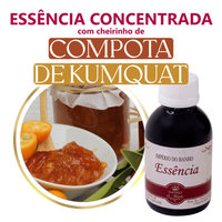 Foto do produto Essência Concentrada Compota De Kumquat p/ Aromatizador  100 g