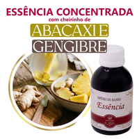 Foto do produto Essência Concentrada Abacaxi e Gengibre 100 g