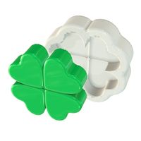 Foto do produto Molde Silicone Trevo da Sorte 4cm 3D