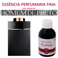 Foto do produto Essência Perfumaria Fina 50g ─ Homem de Preto (B Black)