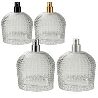 Foto do produto KIT Frasco Vidro Cristal Jolie 75ml  + Válvula Spray (Recrave) Várias Cores