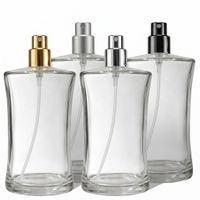 Foto do produto Frasco Vidro Cristal Picolo 100ml (Recrave) + Válvula Spray Várias Cores