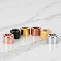 Foto do produto Tampa Luxo com Furo para Difusor de Varetas Aromatizador de Ambiente Rosca (28/410) - Escolha a Cor Desejada