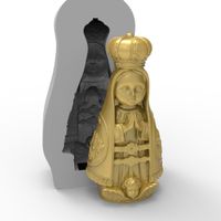 Foto do produto Molde de Silicone Nossa Senhora Mini Ib-1384 (P1-97)