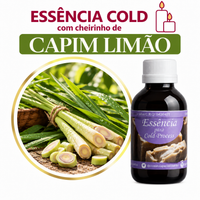 Foto do produto Essência Concentrada Capim Limão - Cold (Base Miristato de Isopropila - Vela e Cold Process) - 90gr