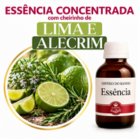 Foto do produto Essência Concentrada Lima e Alecrim - 100Gr