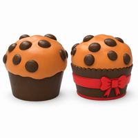 Foto do produto Kit 2 Moldes De Silicone Mini Panetone Natalino Para Velas Sabonetes Artesanato Lembrancinha Decoração
