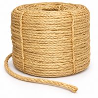 Foto do produto Corda de Sisal Natural 6Mm - Metro para Artesanato Lembrancinha Presente Decoração