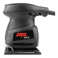 Foto do produto Lixadeira profissional orbital Skil 7232 preta 50Hz/60Hz 200W 220V