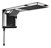 Foto do produto CHUVEIRO LORENZETTI ACQUA DUO ULTRA PRETO CROMADO 220V 7800W
