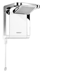 Foto do produto CHUVEIRO ELÉTRICO DE PAREDE LORENZETTI ACQUA ULTRA STAR BRANCO/CROMADO 7800W 220V