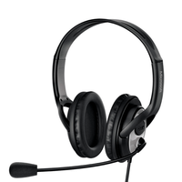Foto do produto Fone De Ouvido Headset Microsoft LifeChat LX3000 1084 C/ Microfone USB