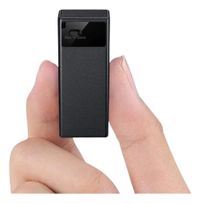 Foto do produto Mini Gravador Voz 200 Horas Chaveiro Áudio Sensor Voz Preto