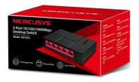 Foto do produto Switch 5pt Gigabit MS105G Gigabit 10/100/1000Mbps Mercusys 