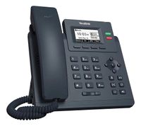 Foto do produto Telefone IP Yealink T31P 2 Contas VoIP PoE LCD 132x64 HD RJ45