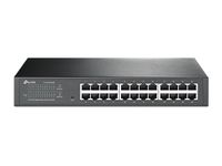 Foto do produto Switch 24Pt Gigabit Easy Smart 10/100/1000mbps TL-SG1024DE TP-Link