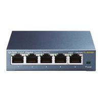 Foto do produto Switch 5pt Gigabit TL-SG105 10/100/1000mbps TP-Link 