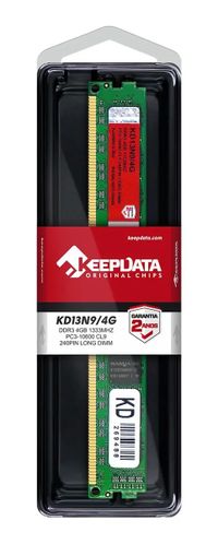 Foto do produto Memória Desktop DDR3 4GB 1600mhz Keepdata