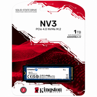 Foto do produto Nvme 1TB Kingston NV3 Pcie 4.0 6000MB/s