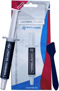 Foto do produto Pasta termica Prata Silver 5G Implastec 1,6W/mK