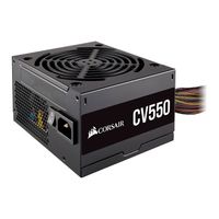 Foto do produto Fonte ATX 550w 100-240v 10-5a 47-63Hz Corsair 80 Plus Bronze