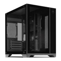 Foto do produto Gabinete Gamer CV100 M-ITX M-ATX Mid Tower S/Fan Preto Mancer