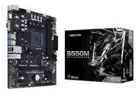 Foto do produto Placa Mae AM4 B550M DDR4 AMD mATX Biostar 