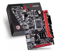 Foto do produto Placa Mae LGA 1151 DDR4 H110M-KDGNV Mini ATX 6º a 8º geração Keepdata
