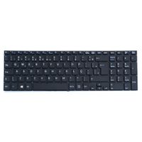 Foto do produto Teclado Sony SVF152 S/Frame S/Backlight SVF152C29X SVF15213CBB SVF15325CBB SVF153B1YX SVF15A17CBB Preto