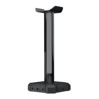 Foto do produto Suporte Headset Redragon Scepter Pro Preto HA300