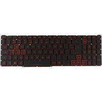 Foto do produto Teclado Acer Nitro 5 vermelho, AN515, AN515-51, AN515-52, AN515-53, AN515-54 PK1324(KB-AC515-54)