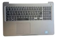 Foto do produto Carcaça Superior C/Teclado Dell Inspiron 5767 P/N Gamora Prata - Semi Novo