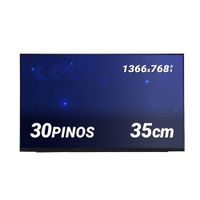 Foto do produto Tela 15.6 HD 30P 1366x768 S/ Abas Slim Brilho PCB Embutida  (N156BGA-E53)