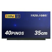 Foto do produto Tela 15.6 Full HD 40p 120Hz 1920x1080 S/ Abas Slim IPS 35cm G15-I1300-M20P I1300-U35P