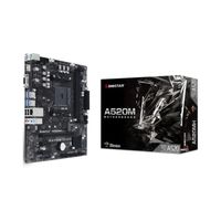 Foto do produto Placa Mae AM4 A520M AMD DDR4 NVMe Biostar 