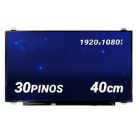Foto do produto Tela 17.3 Full HD 30p 1920X1080 C/ Abas (LP173WF4 SP D1)