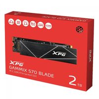 Foto do produto Nvme 2TB Adata XPG Gammix S70 Blade Pcie 4.0 7400MB/s