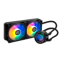 Foto do produto Water Cooler 240mm Spartel V2 TGT-SPLV240-BK01 Preto