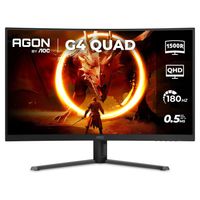Foto do produto Monitor 32 180HZ Ultra Curvo QHD VA 0,5ms HDMI/DP CQ32G4E AOC Agon