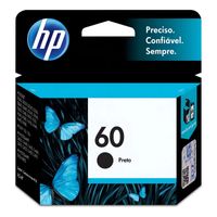 Foto do produto Tinta Cartucho HP 60 CC640WL Preto 4ml