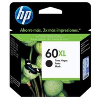 Foto do produto Tinta Cartucho HP 60 XL Preto 12ml