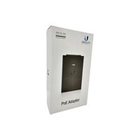 Foto do produto Fonte PoE Ubiquiti 48v 24w 0.5a Injetor PoE Gigabit UniFi Ver.US
