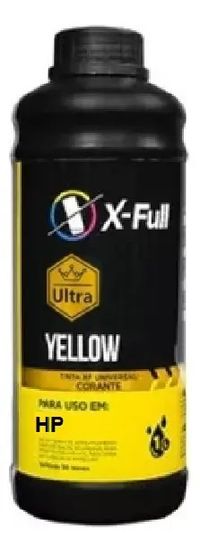 Foto do produto Tinta HP Corante Universal X-Full Ultra 1L Amarelo