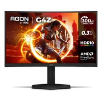 Foto do produto Monitor 27.0 300Hz Gamer AOC Full HD C27G4Z/P 0.3ms, VA Curvo