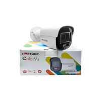 Foto do produto Camera Bullet 2mp 20m FULL HD 2.8mm DS-2CE10DF0T-PF Colorvu Hikvision