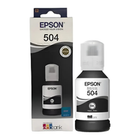 Foto do produto Tinta Epson T504 Black 127ml