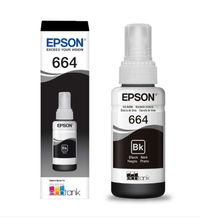 Foto do produto Tinta Epson T664 Black 70ml