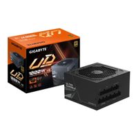 Foto do produto Fonte ATX 1000w 80 Plus Gold PFC Ativo Bivolt Full Modular PCIe 5.1 Gigabyte